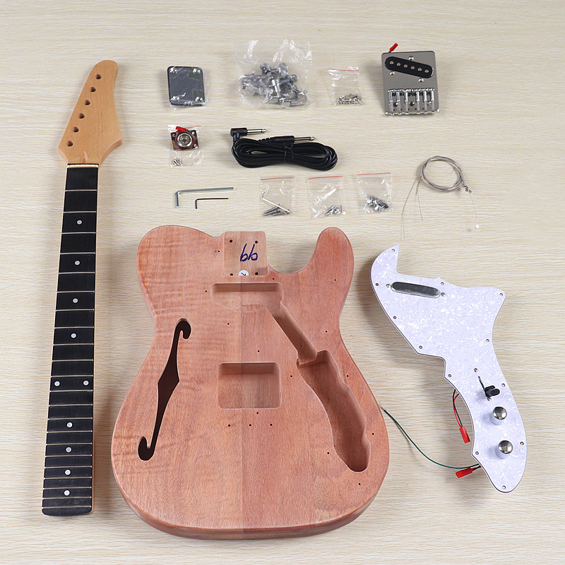 Dobro Resonator Guitar - F Hole Electric Guitar DIY Kit