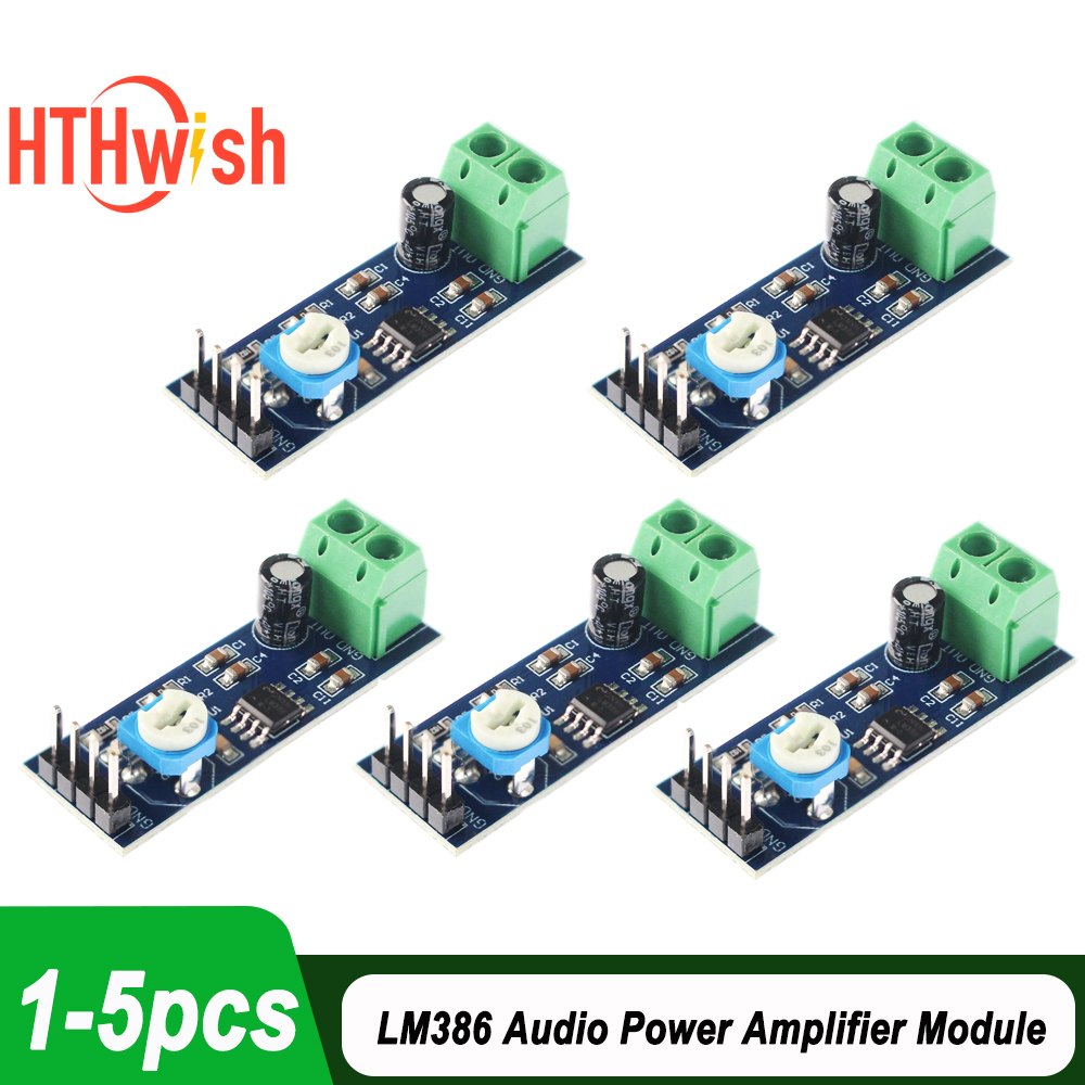 Dobro Resonator Guitar - LM386 Audio Power Amplifier Module DC5V-12V