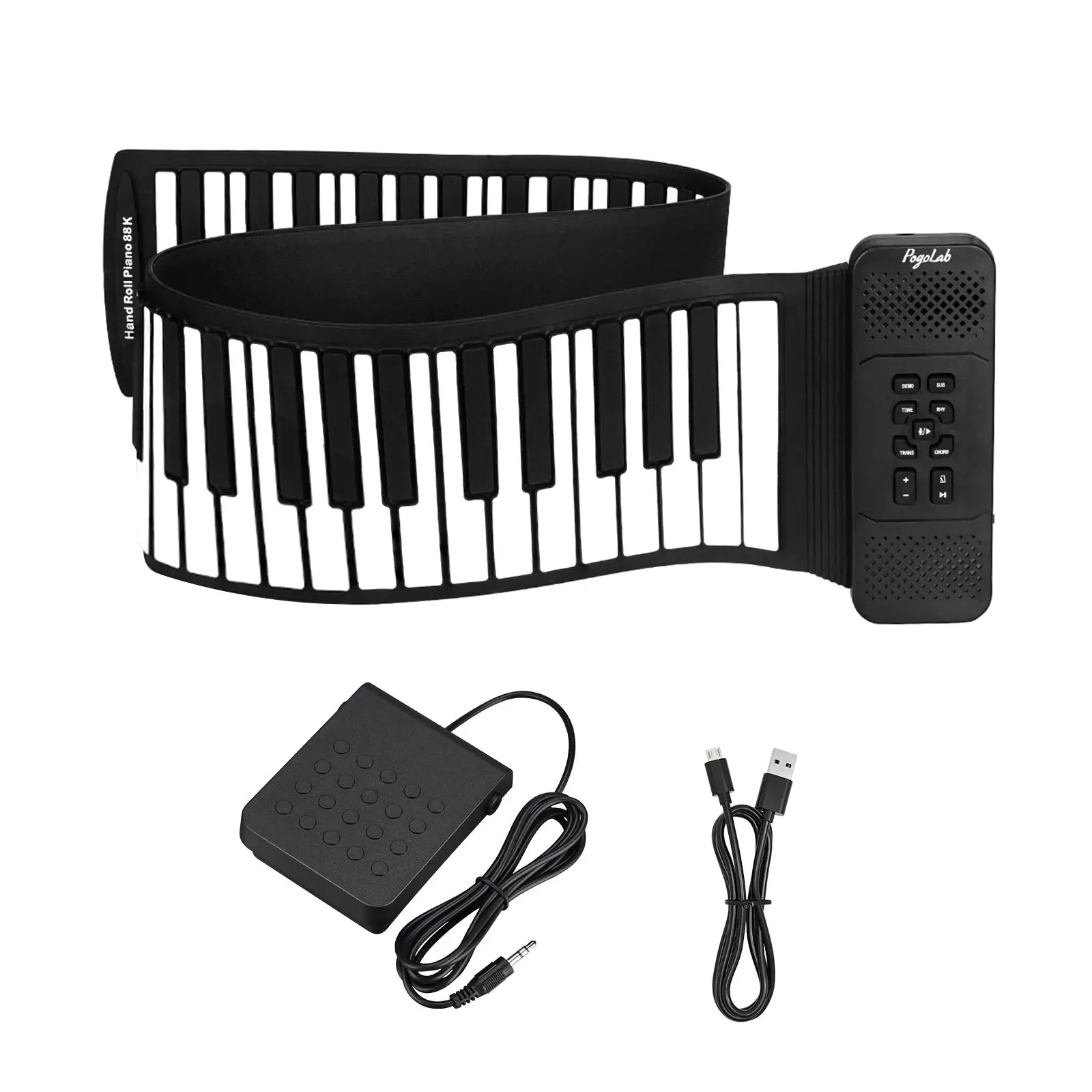 Pogolab 88 Keys Hand Roll Up P - Musical Instrument Of Keyboard recension och pris