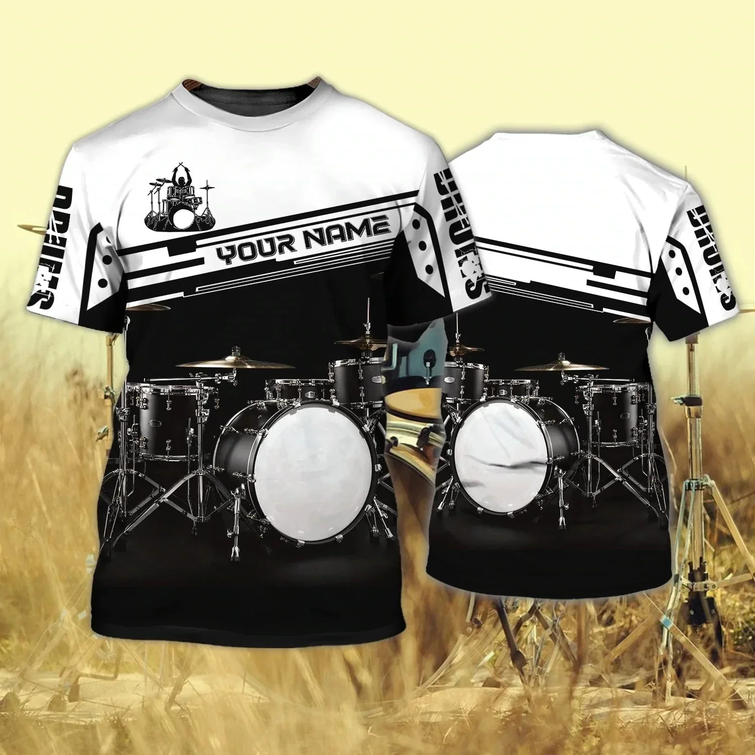 Love Peace Drums Personalized  - Musical Instrument With Names recension och pris