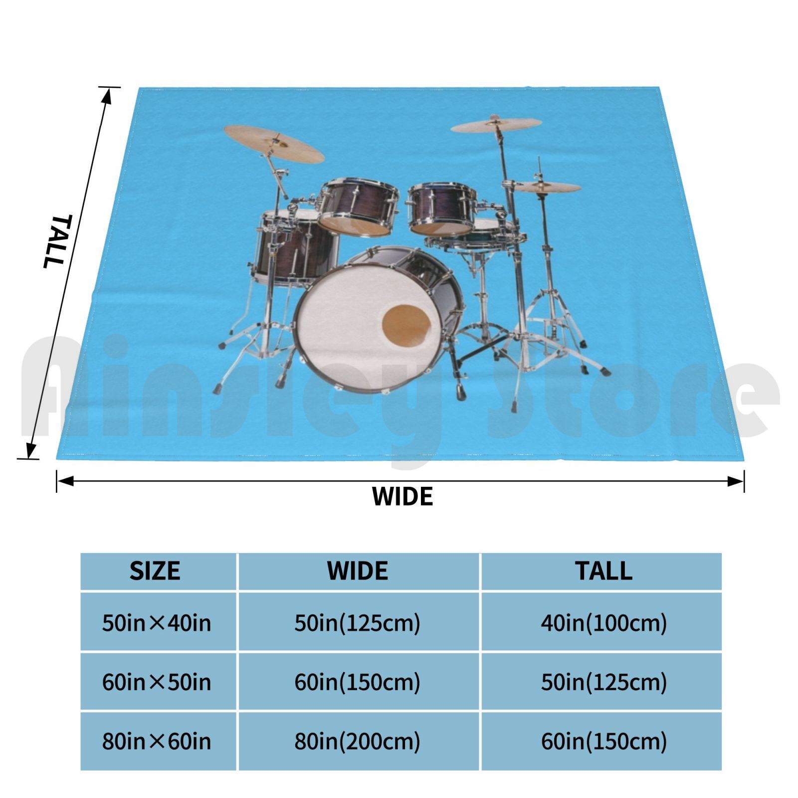 Drums Illustration Blanket Fas - Musical Instrument Images recension och pris