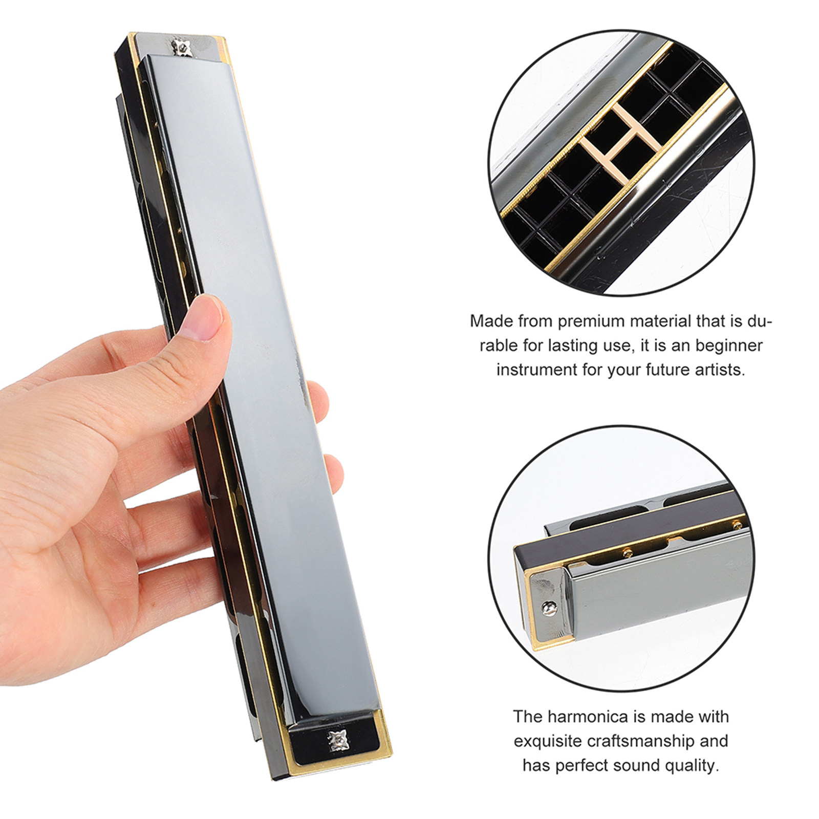 C Key Beginner Harmonica for K - Musical Instrument Using Mouth recension och pris