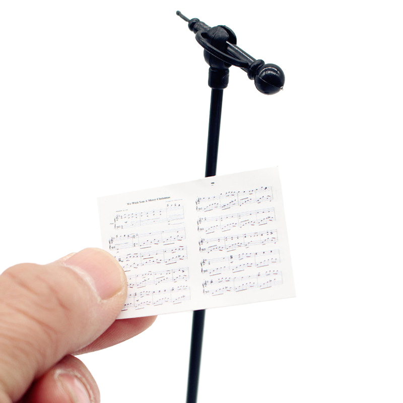 2Pcs/Set 1:12 Dollhouse Miniat - Musical Instrument Images recension och pris