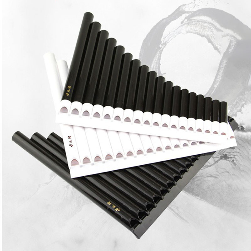 18 Pipe Pan Flute C Key Resin  - Musical Instrument In Chinese recension och pris