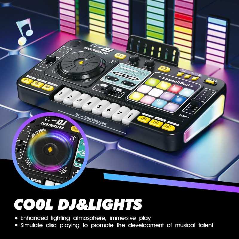 DJ Mixing Toys for Children Mu - Musical Instrument Of Keyboard recension och pris