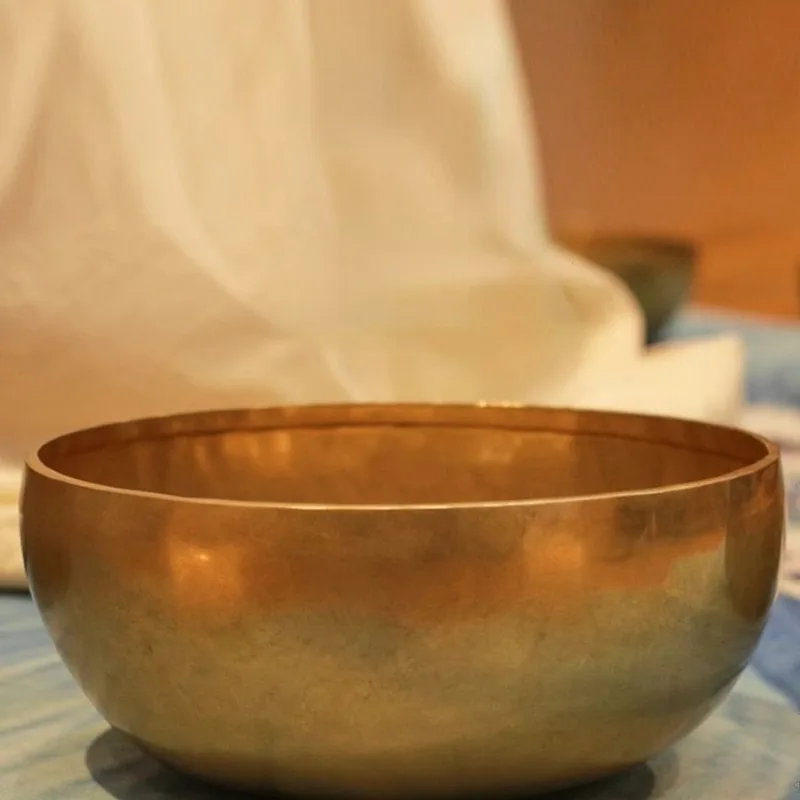 Tibetan Bell Bowl Yoga Singing - Musical Instrument Chimes recension och pris