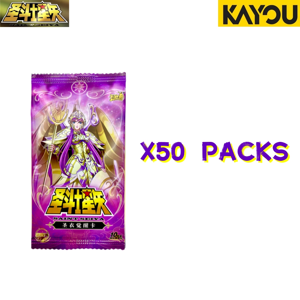 Kayou Saint Seiya Cards 50Pack - Santoor Music Instrument recension och pris