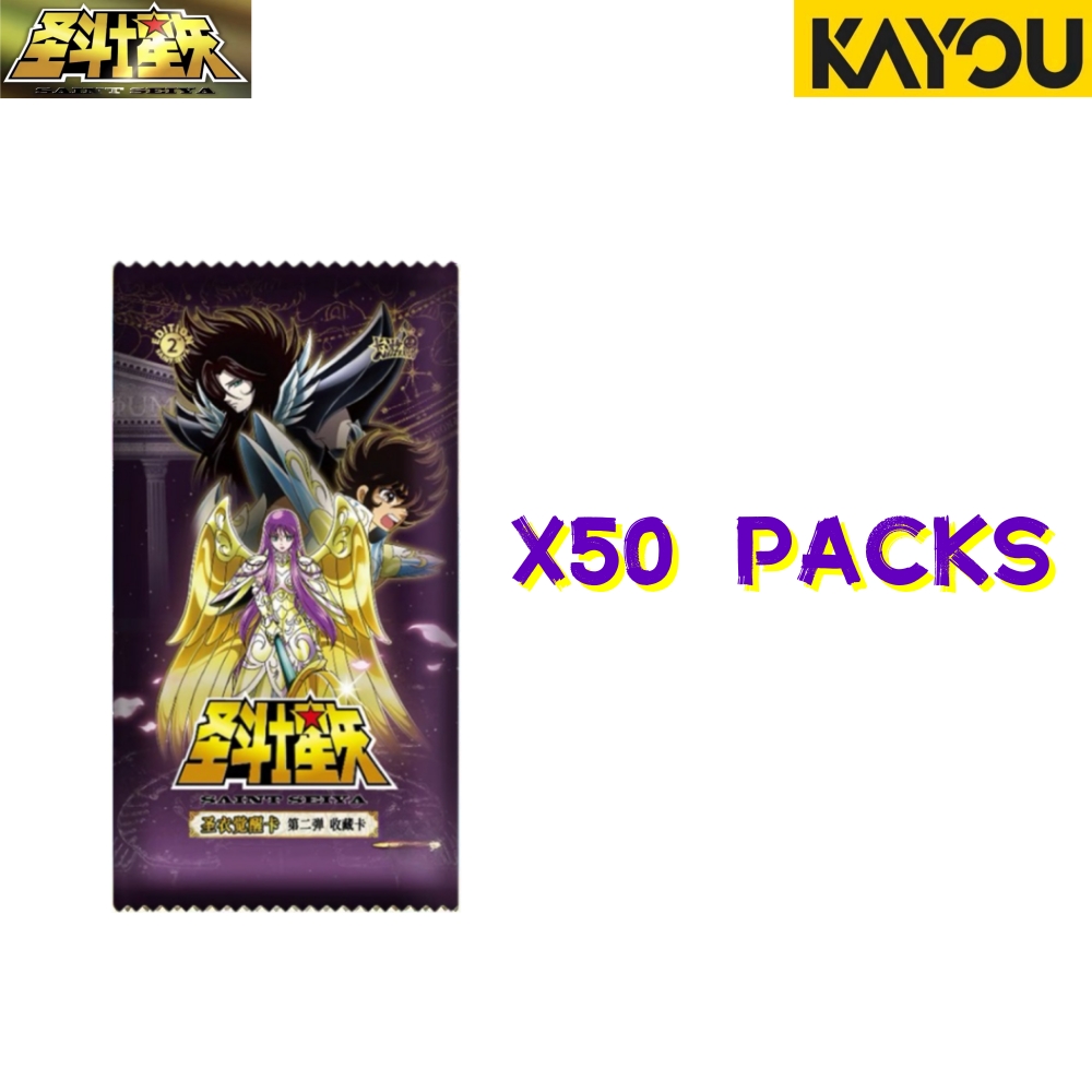 Kayou Saint Seiya Cards 50Pack - Santoor Music Instrument recension och pris