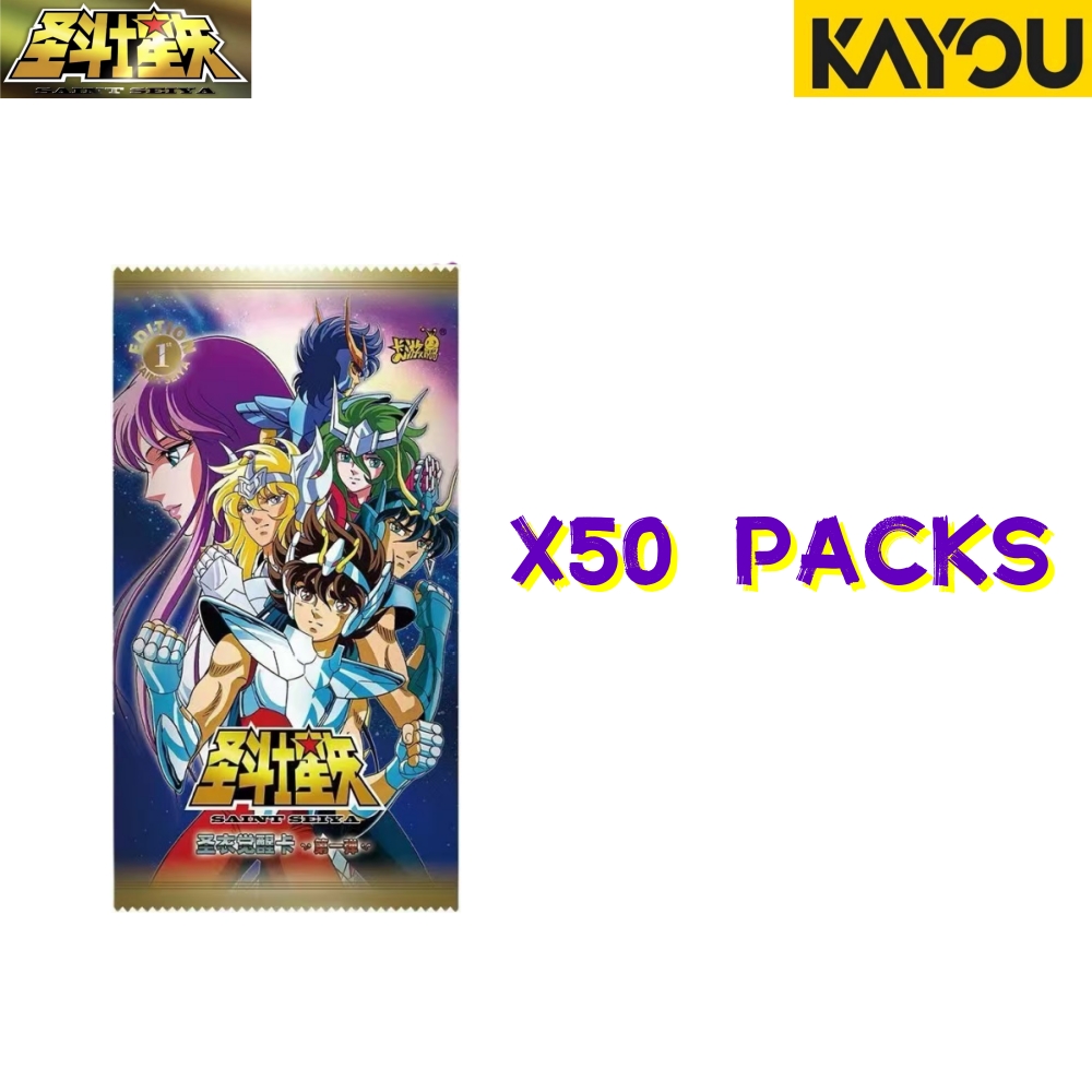 Kayou Saint Seiya Cards 50Pack - Santoor Music Instrument recension och pris