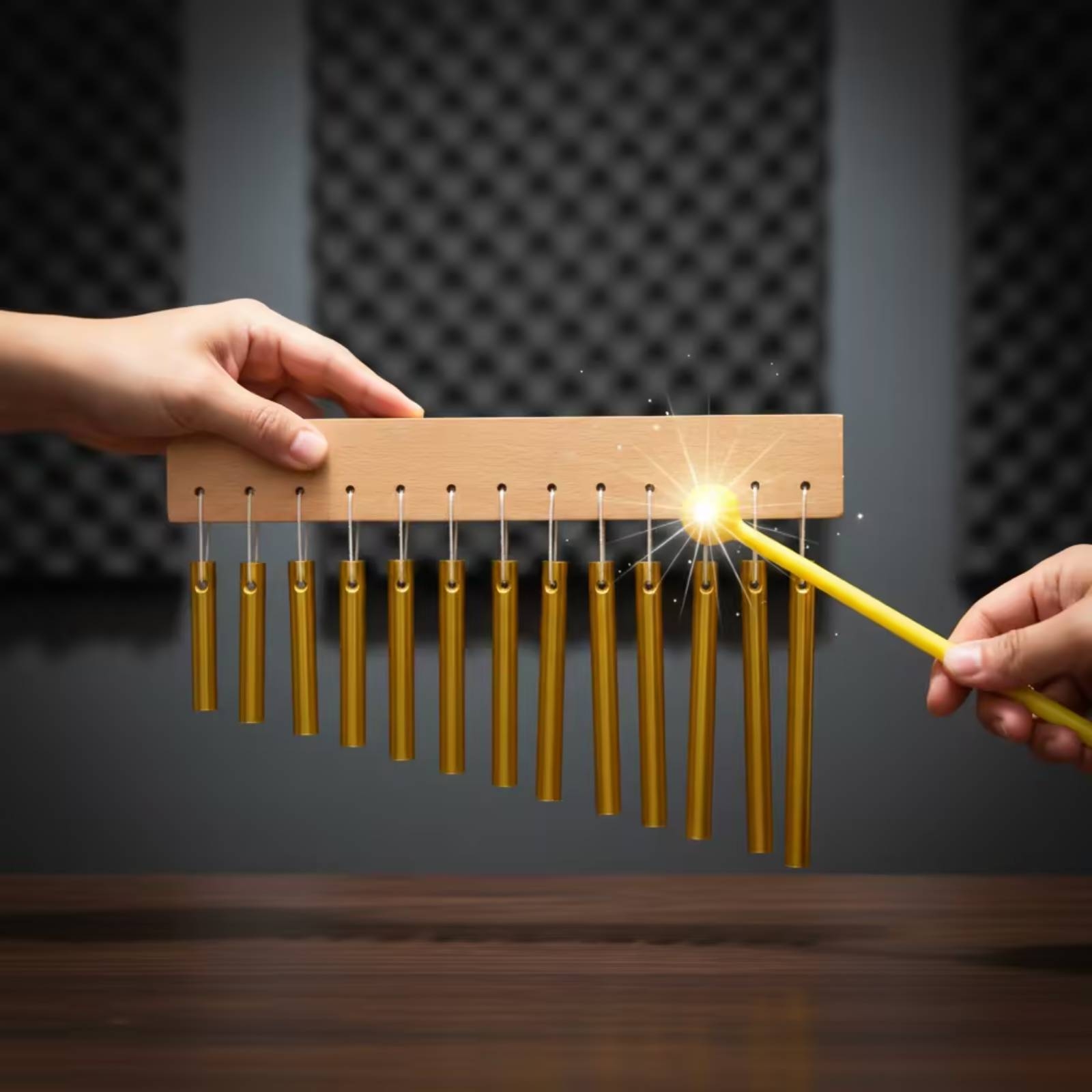 Bar Chimes Crisp Chime with St - Musical Instrument Chimes recension och pris