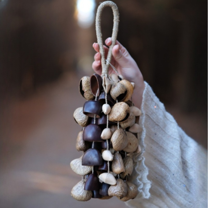 Nut Shell Wind Bell Sound Heal - Musical Instrument Chimes recension och pris