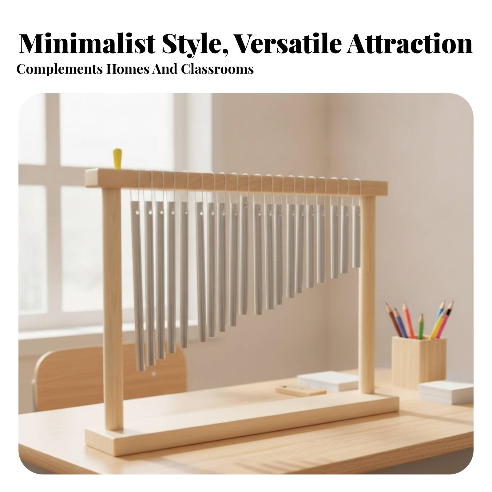 Fabric Toy Metal Tube Chimes M - Musical Instrument Chimes recension och pris