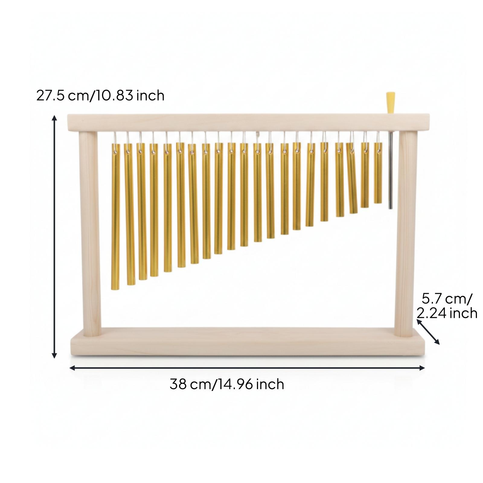 Fabric Toy Metal Tube Chimes M - Musical Instrument Chimes recension och pris