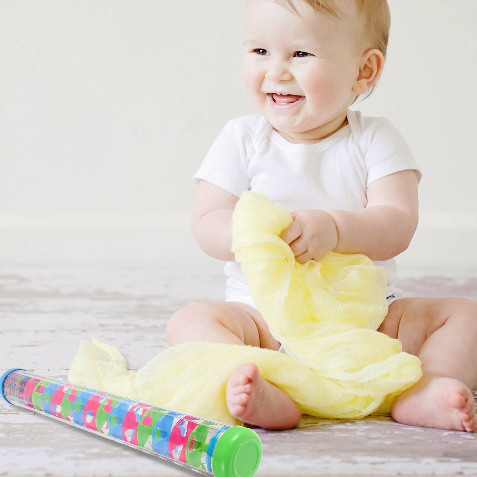 2Pcs Rain Stick Spiral Musical - Musical Instrument For Babies recension och pris