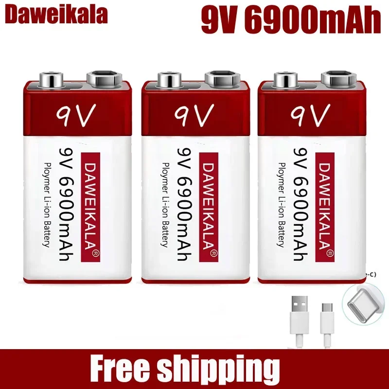 New 9V 6900mah Rechargeable Ba - Dobro Resonator Guitar recension och pris