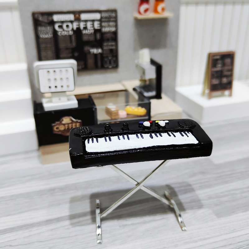 1:12 Dollhouse Miniature Elect - Musical Instrument Of Keyboard recension och pris
